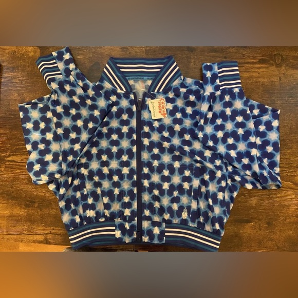 NWT Free People Movement Top Seed Tennis Jacket Pockets Small I have the bottoms - Picture 14 of 15